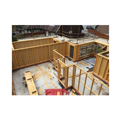 Timber Framed Kit Aerial shot